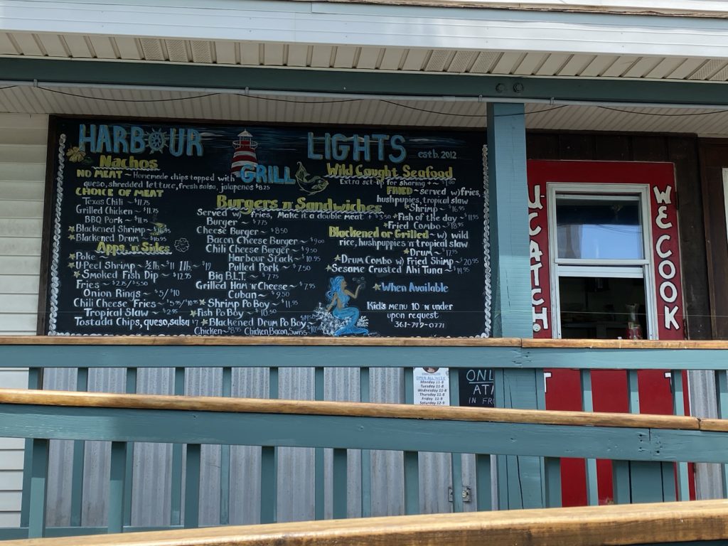 Harbor Lights Grill | Port Aransas Explorer