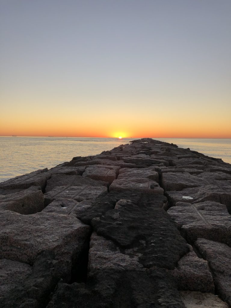 Sunrise at the Jetty | www.portaransastex.com