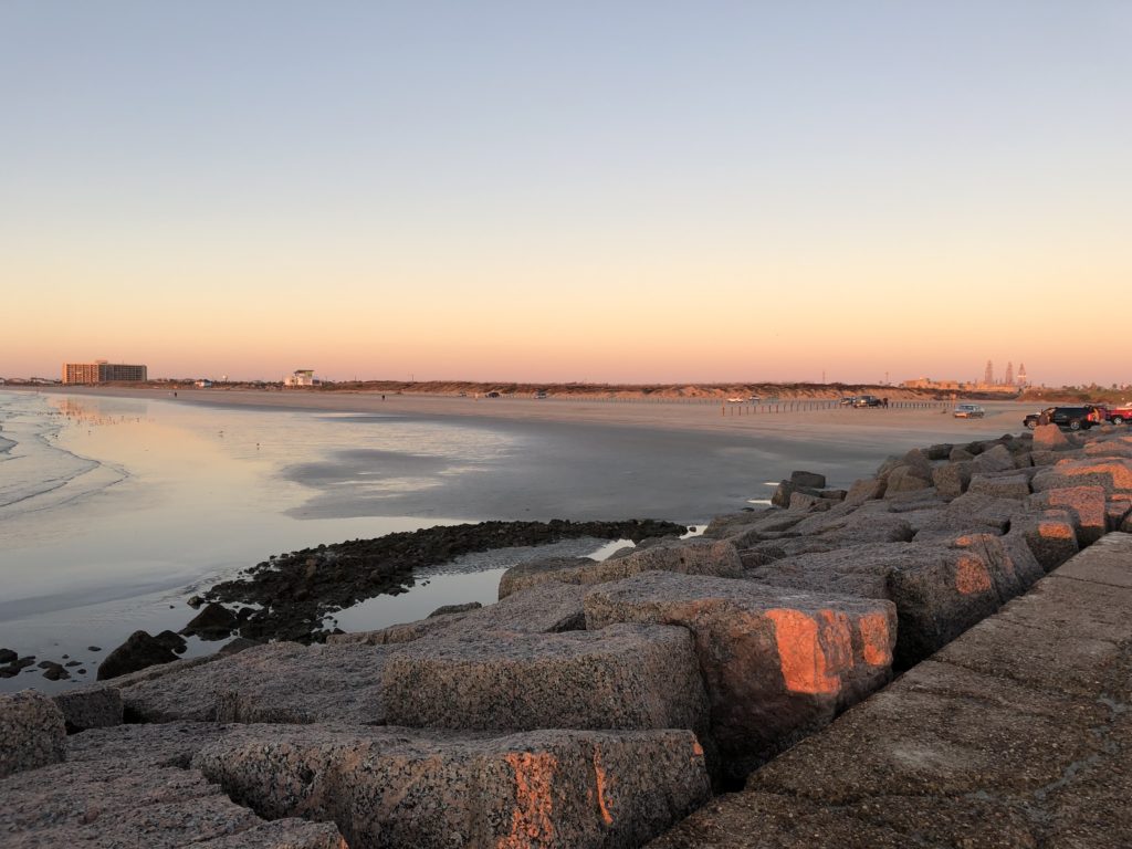 Sunrise at the Jetty | www.portaransastex.com