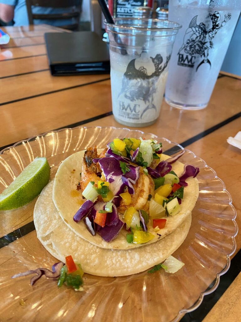 Tacos at Bluewater Cowboy Saloon | Port Aransas Explorer