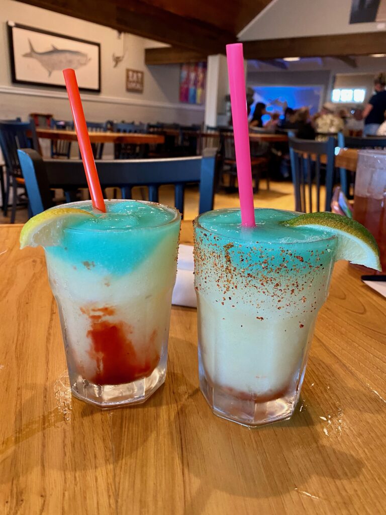 Margaritas at Castaway's Seafood & Grill | Port Aransas Explorer