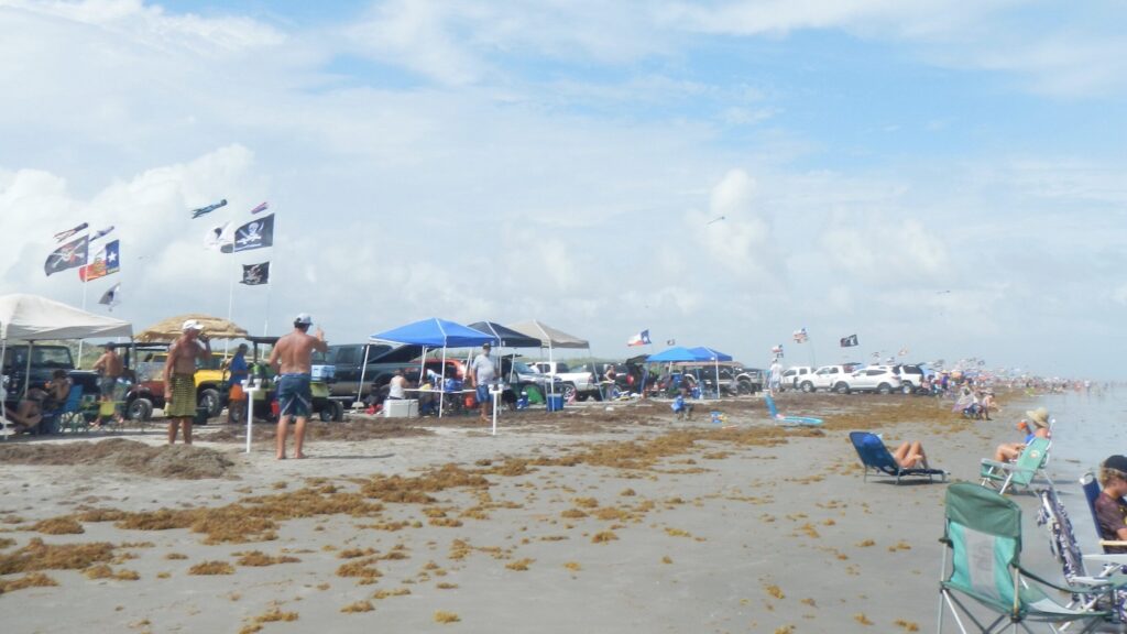 Beach in Port Aransas | www.portaransastex.com