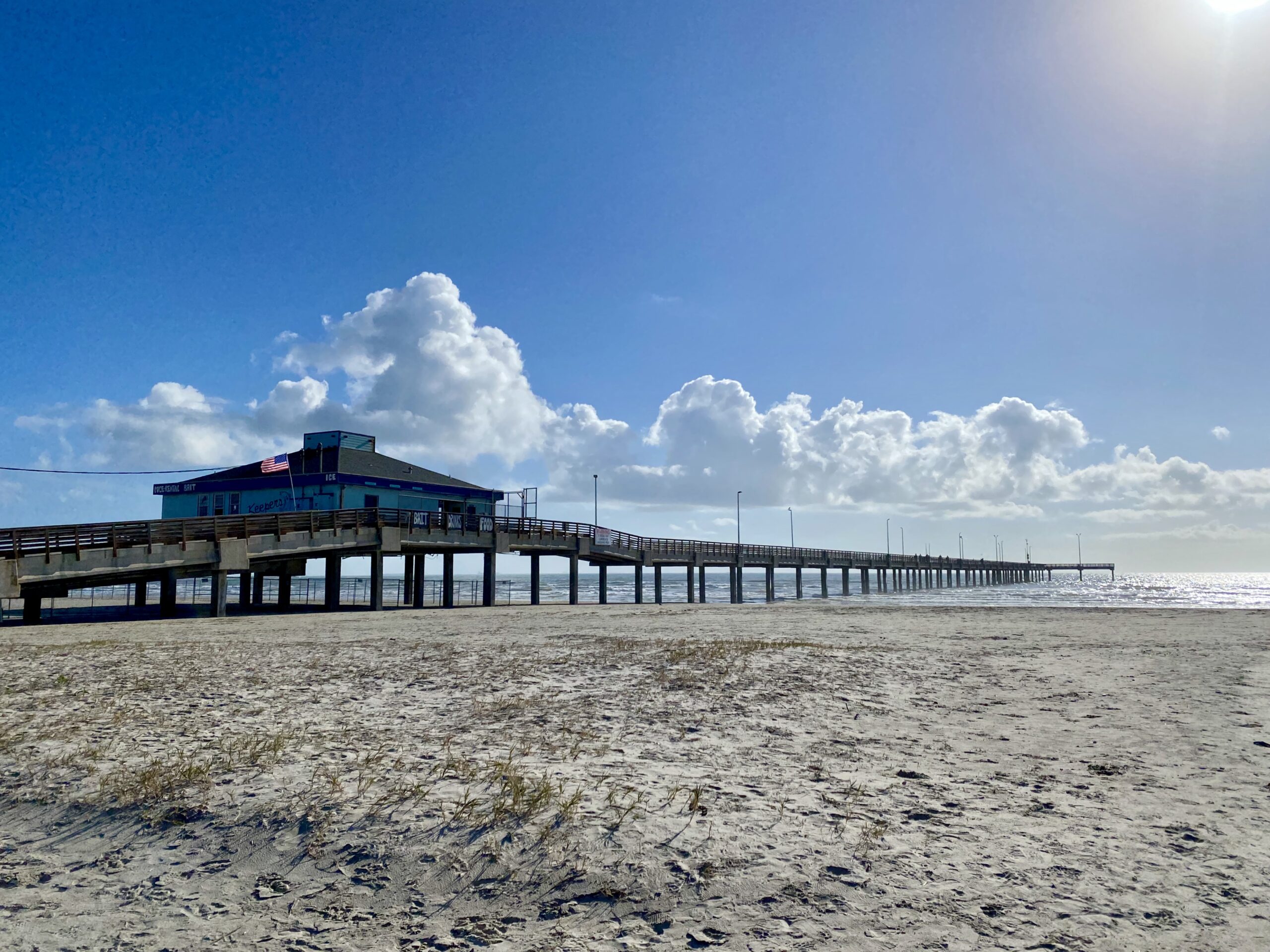 beach pier in Port Aransas