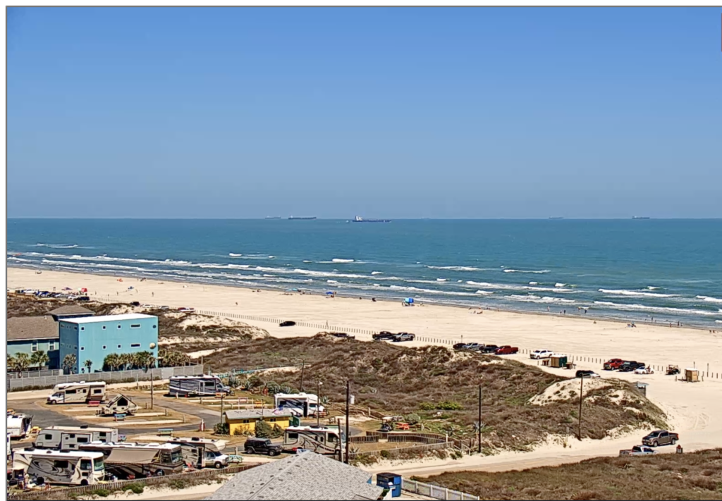 Aransas Princess beach webcam | Port Aransas Explorer