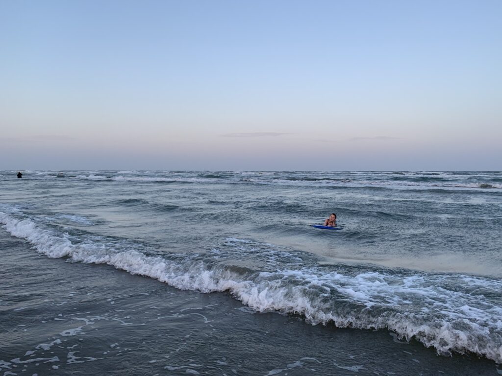 sunset beach ocean gulf | Port Aransas Explorer