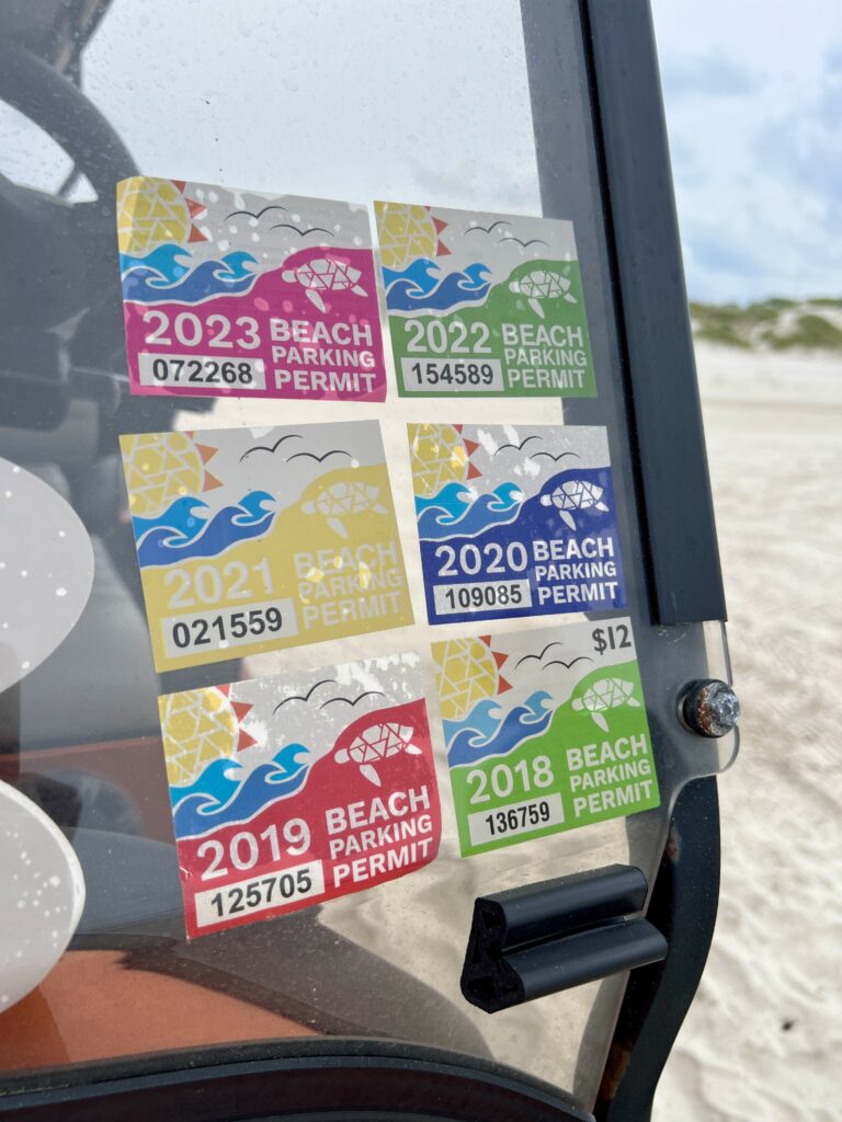 Beach parking permit in Port Aransas | Port Aransas Explorer