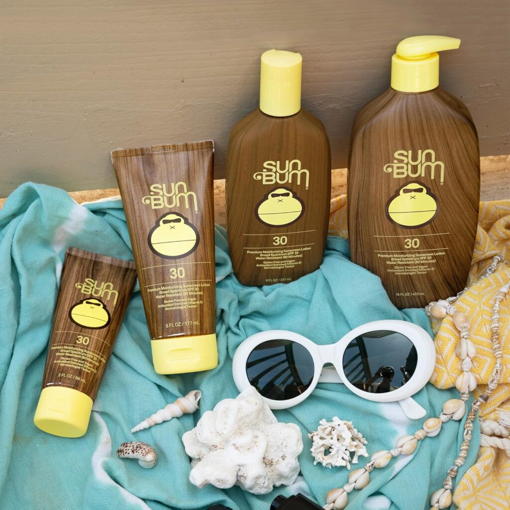 Sun Bum SPF30 Moisturizing Sunscreen Lotion | https://www.amazon.com/Sun-Bum-Moisturizing-SPF-Hypoallergenic/dp/B004XGPMFA?crid=GFPRUH1QOSCJ&dchild=1&keywords=sunbum%2Bsunscreen&qid=1586191812&s=beauty&sprefix=sunbeam%2Cbeauty%2C225&sr=1-5&th=1&linkCode=ll2&tag=patx-20&linkId=3b9b530d26d0d9b8fde4064f5746e290&language=en_US&ref_=as_li_ss_tl